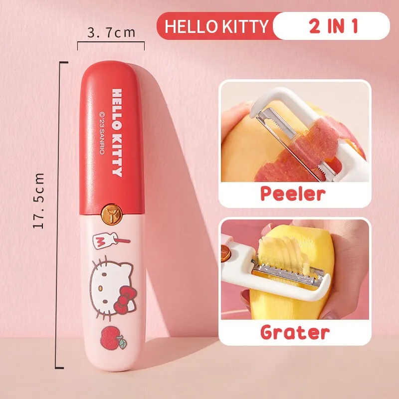 Sanrio Dual Head Peeler With Grater