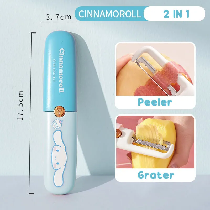 Sanrio Dual Head Peeler With Grater