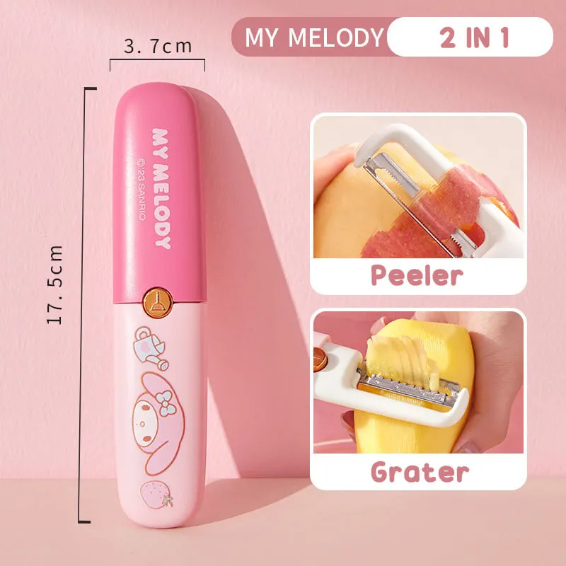 Sanrio Dual Head Peeler With Grater