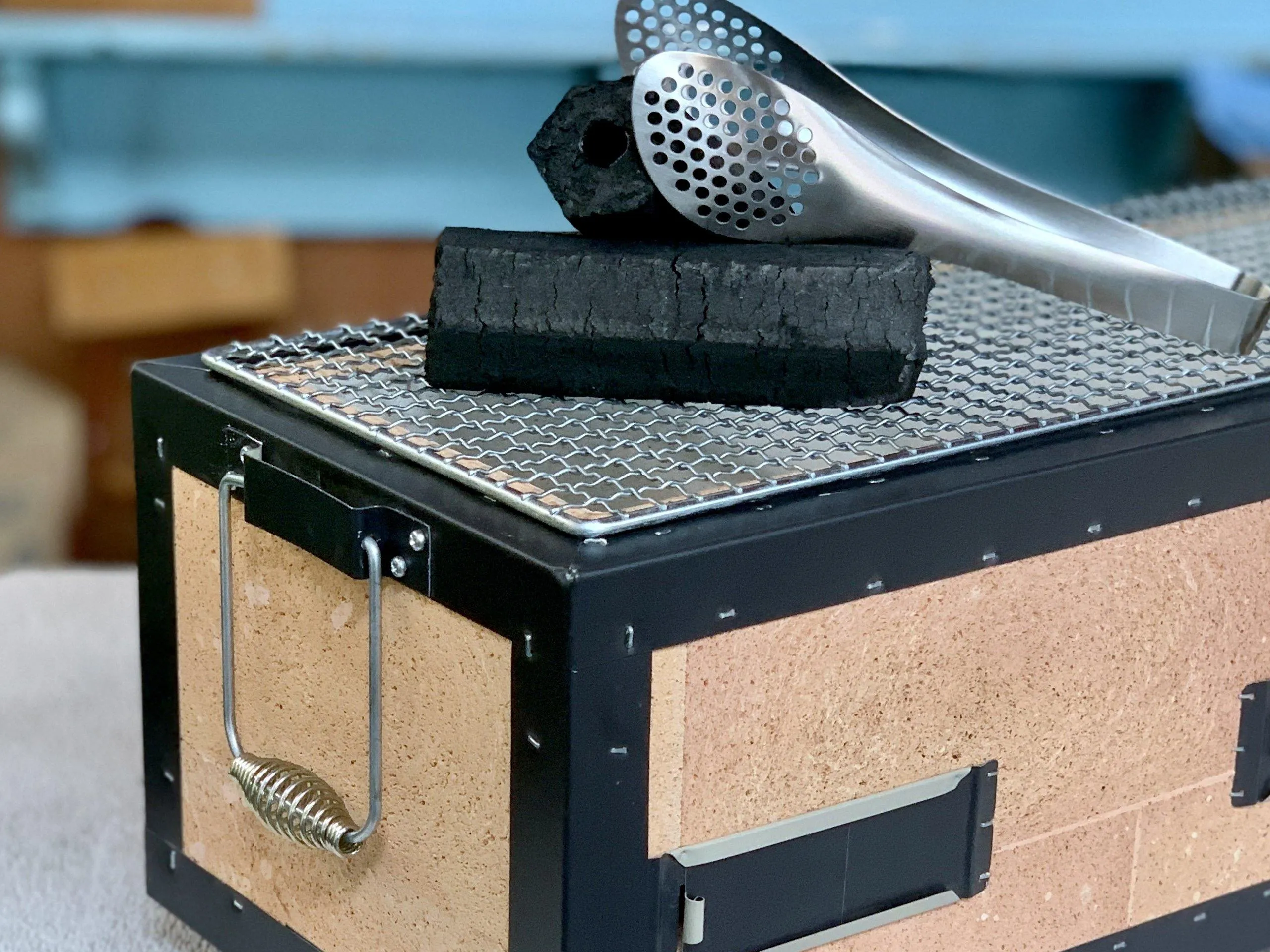 Shichirin Konro Rectangular Japanese BBQ Grill