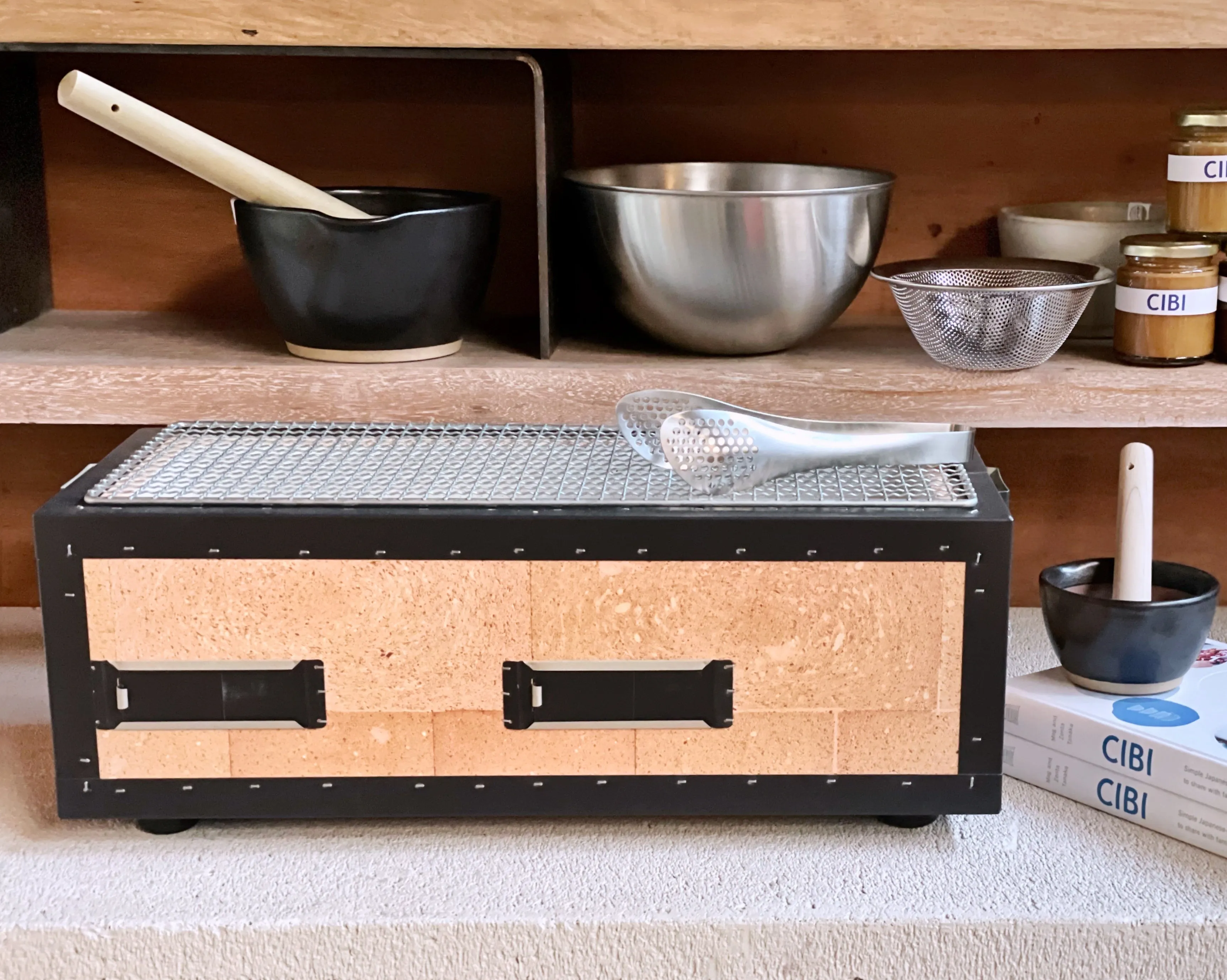 Shichirin Konro Rectangular Japanese BBQ Grill