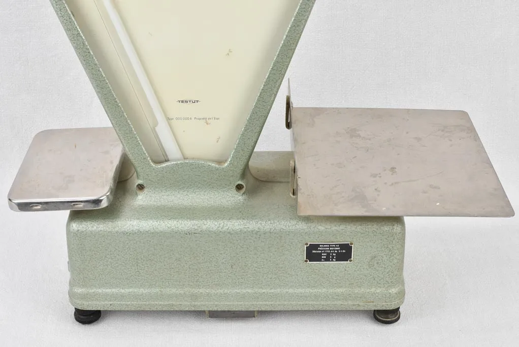 Shop scales (Testut), 1950s French