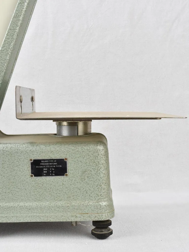 Shop scales (Testut), 1950s French