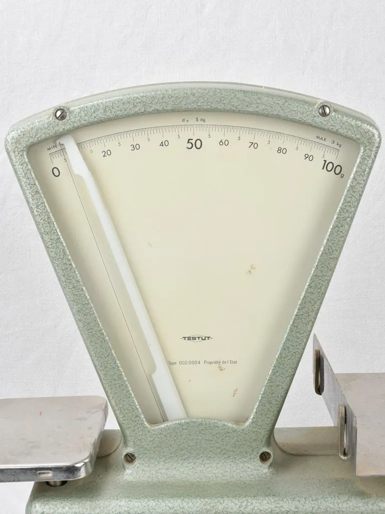 Shop scales (Testut), 1950s French