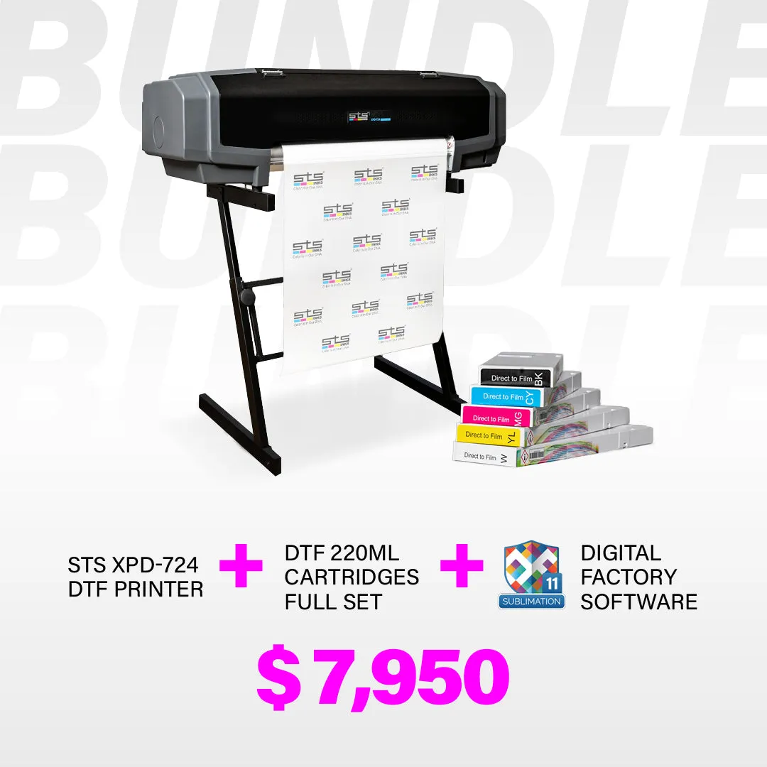STS 24" DTF Printers w/ Circulation- (Contact Store to Order)