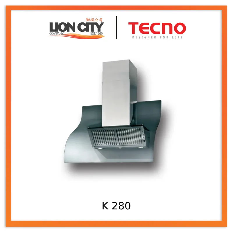 Tecno 90cm Designer Hood K 280