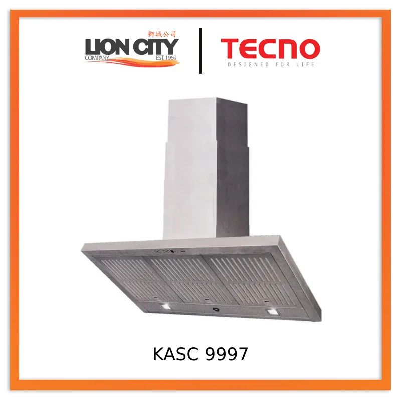 Tecno 90cm High Line Chimney with Advanced Sensor Control KASC 9997