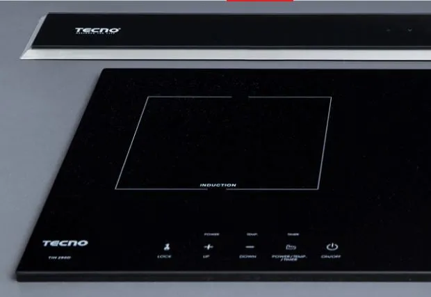Tecno T-788GI 73cm Gas-Induction Hybrid Glass Hob (Pre-Order)