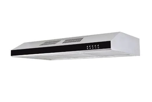 Tecno TCH 901SS/WH/BK Slim Line Designer Hood with Maxi-Flow Motor