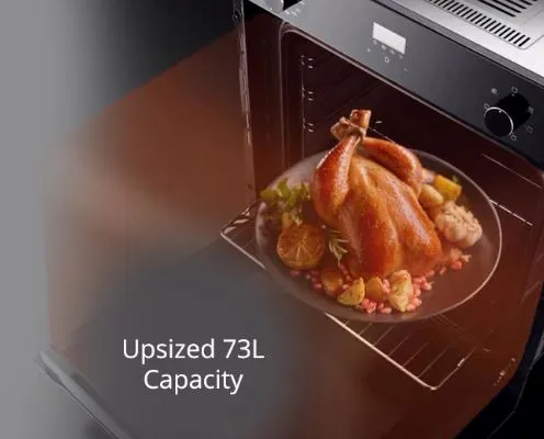 Tecno Uno TBO 7008  Built-In Oven  73L, 8 Functions