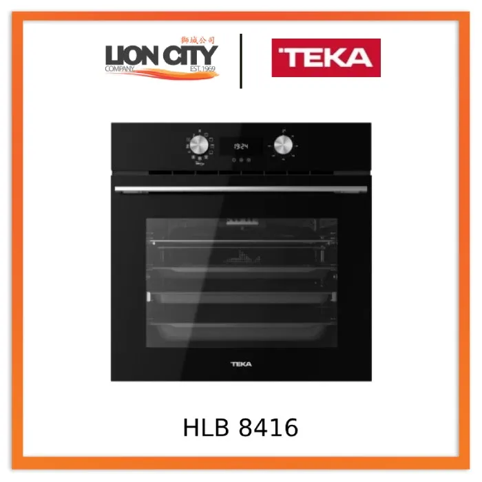 Teka HLB 8416 BK Multifunction Surroundtemp Oven With Special Airfry Function