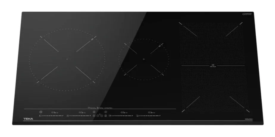 Teka IZF 94300 MSP Bk 91 cm Induction Flex Hob With Touchcontrol Multislider