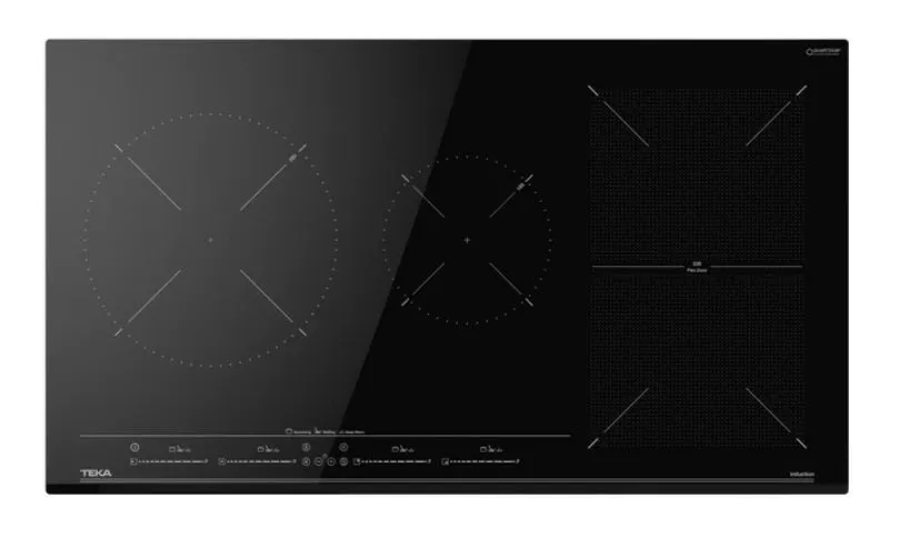 Teka IZF 94300 MSP Bk 91 cm Induction Flex Hob With Touchcontrol Multislider