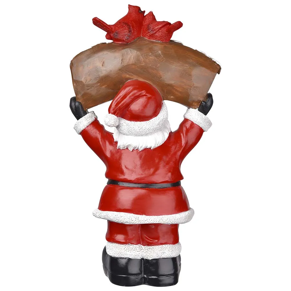 TheLAShop Christmas Figurine with LED Lights (Santa Snowman Optional)