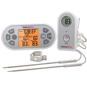 ThermoPro TP22S Digital Wireless Meat Thermometer for Grilling with Dual Probe