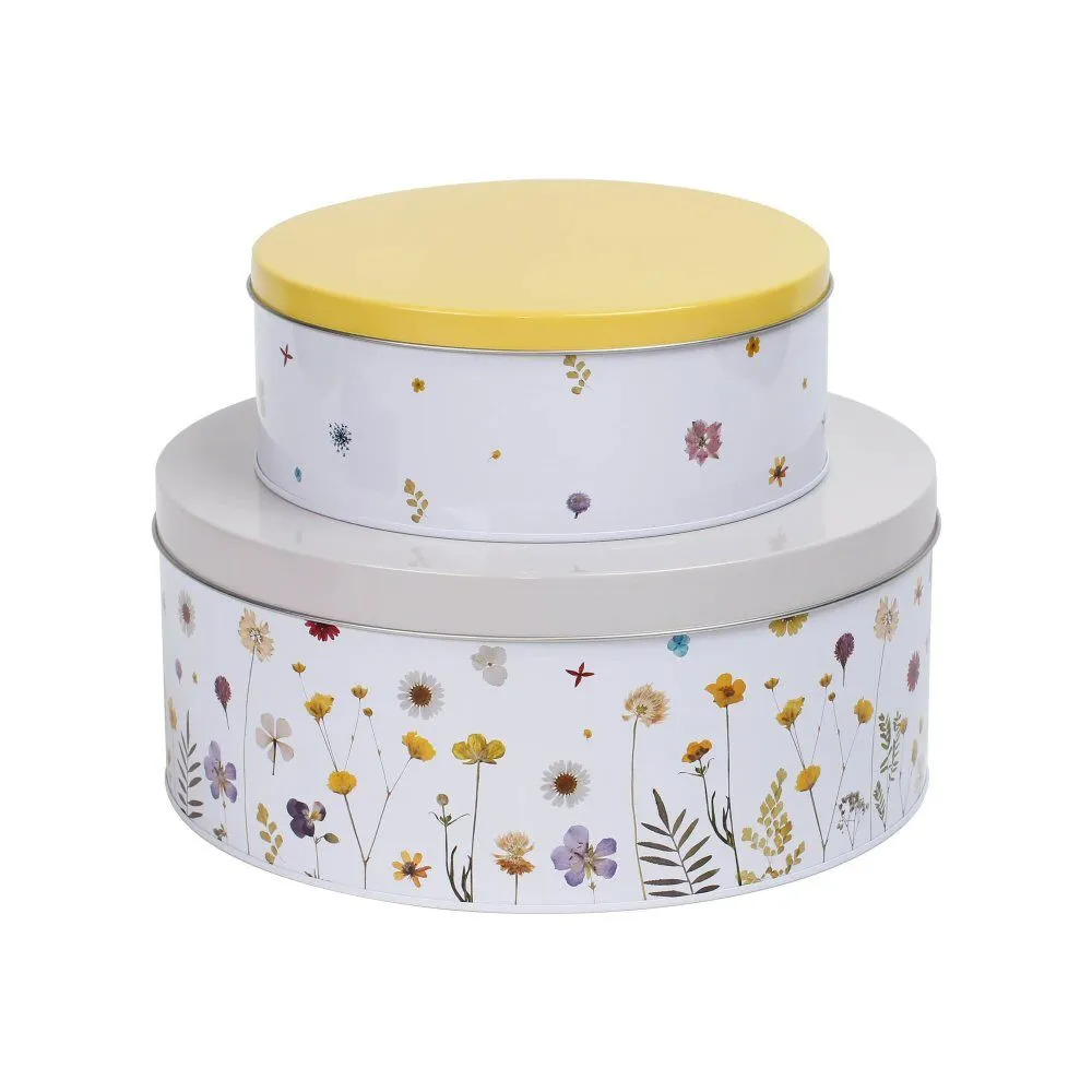Typhoon Set Of 2 Botanics Cake Tins