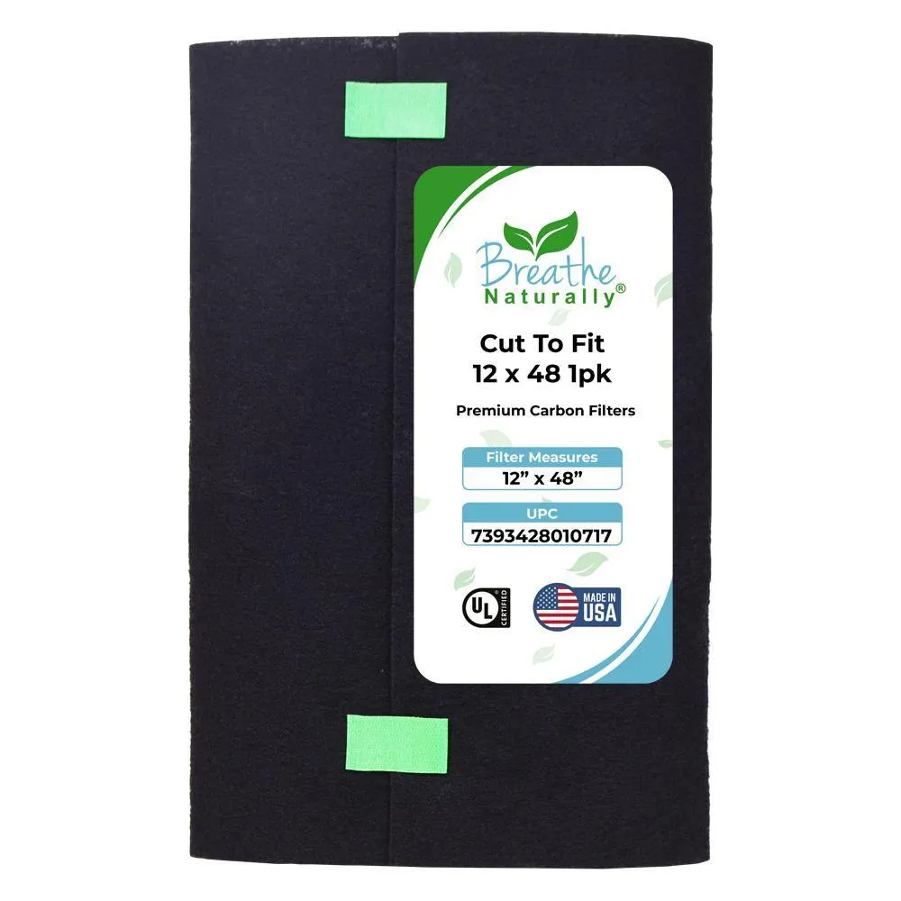 Universal Cut to Fit Replacement Carbon Pre-Filter - 12" x 48"