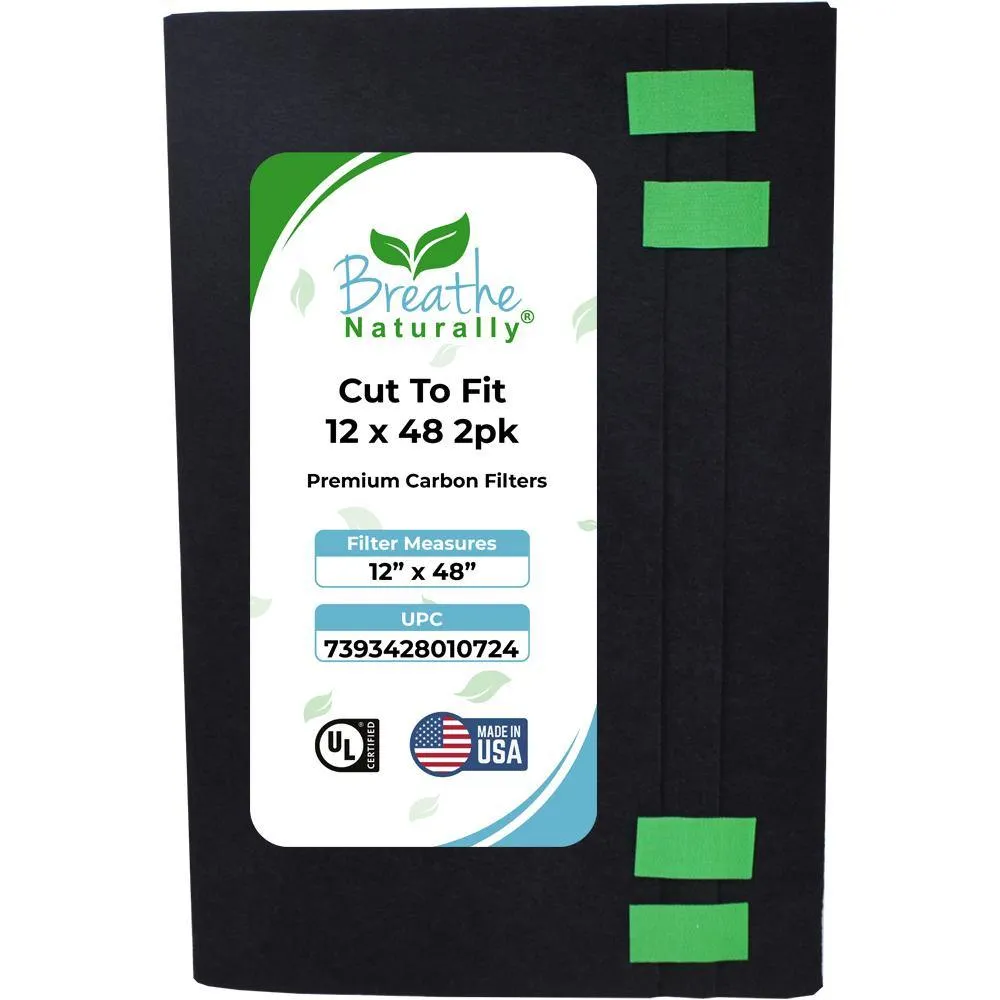 Universal Cut to Fit Replacement Carbon Pre-Filter - 12" x 48"