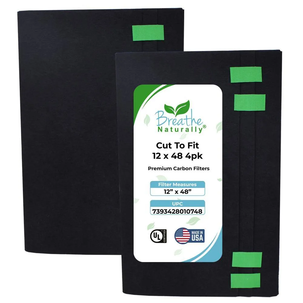Universal Cut to Fit Replacement Carbon Pre-Filter - 12" x 48"