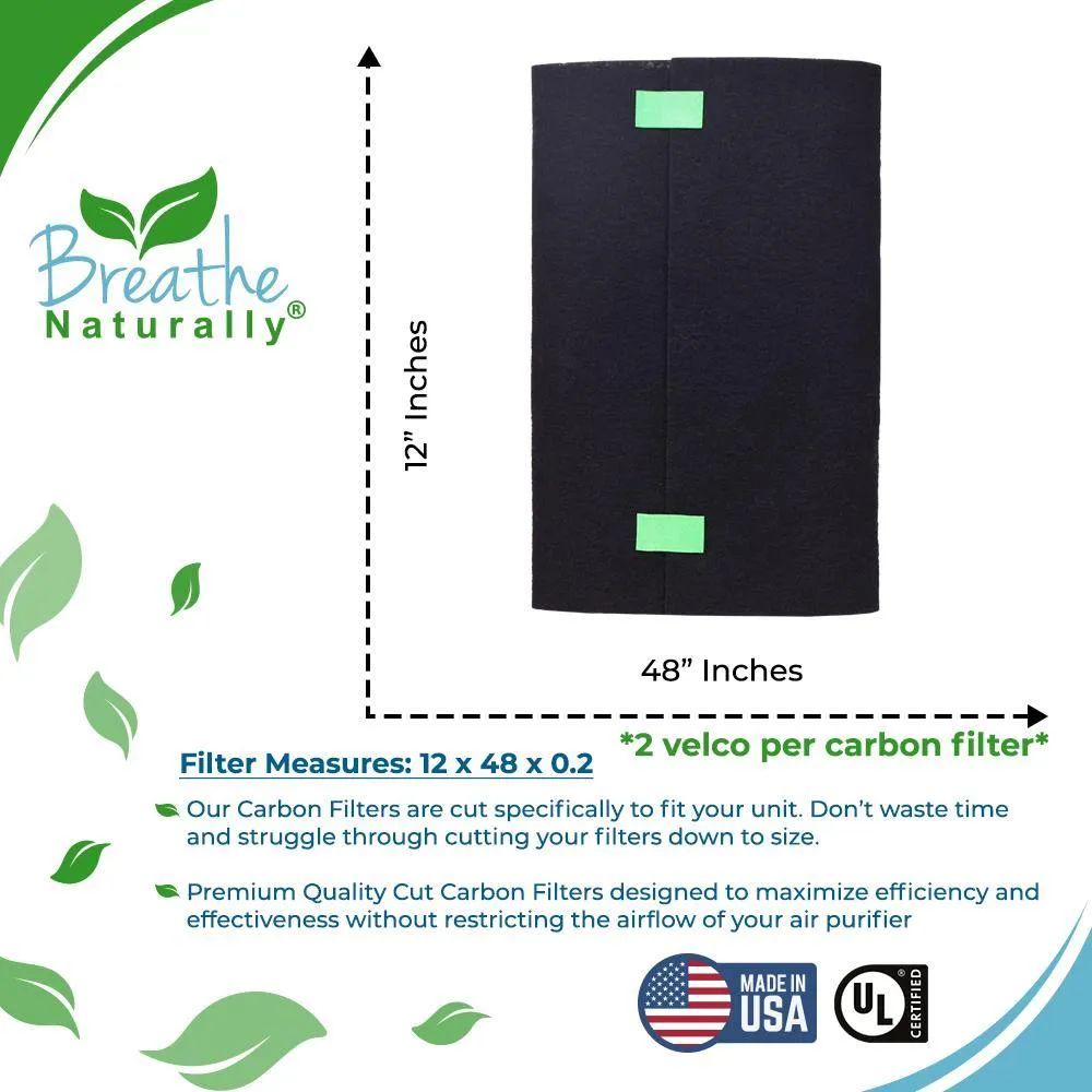 Universal Cut to Fit Replacement Carbon Pre-Filter - 12" x 48"
