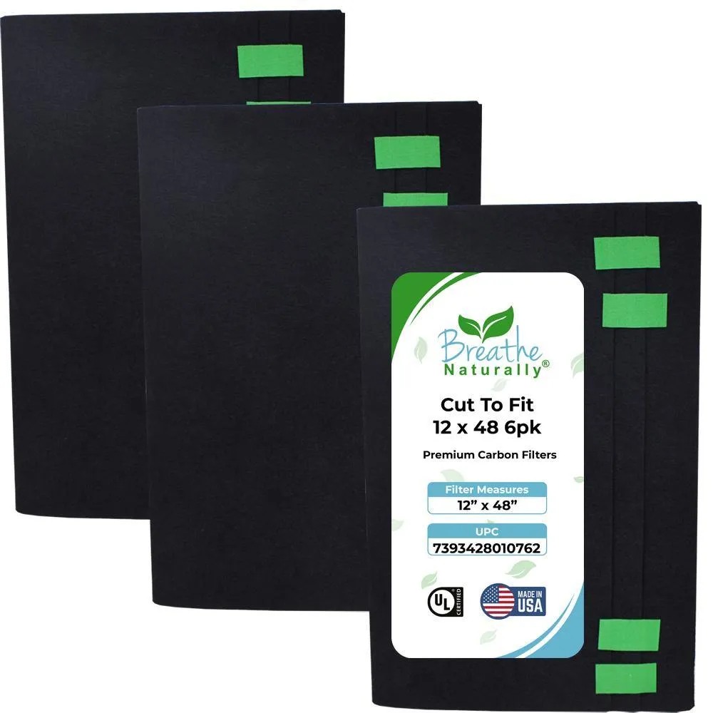 Universal Cut to Fit Replacement Carbon Pre-Filter - 12" x 48"