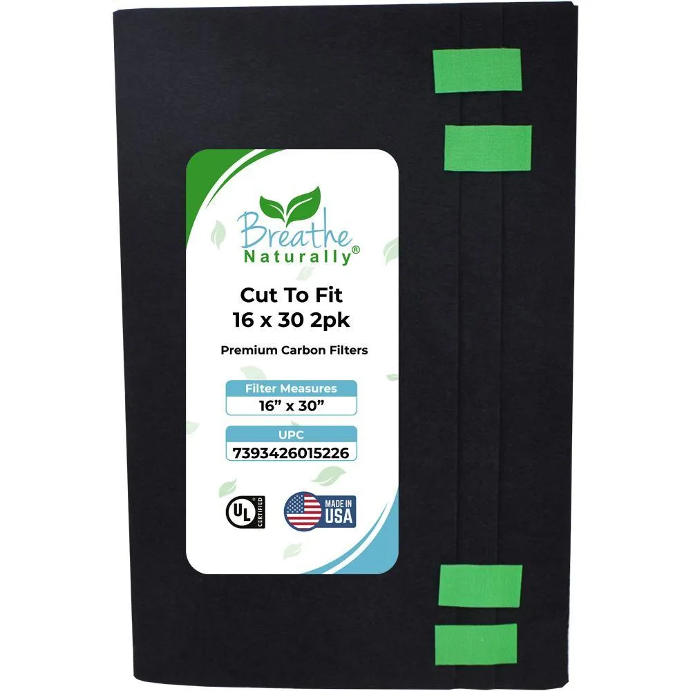 Universal Cut to Fit Replacement Carbon Pre-Filter - 16" x 30"