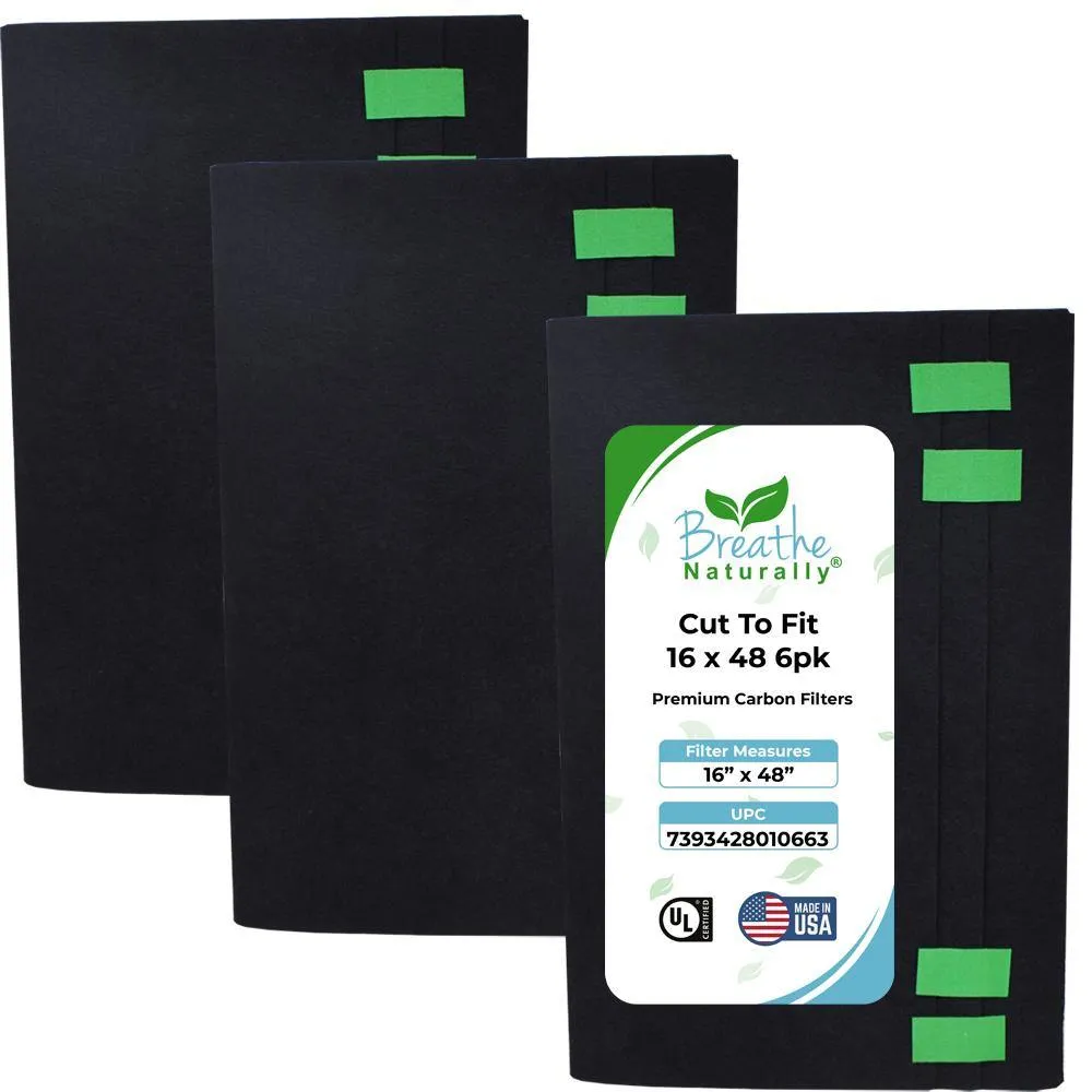 Universal Cut to Fit Replacement Carbon Pre-Filter - 16" x 48"