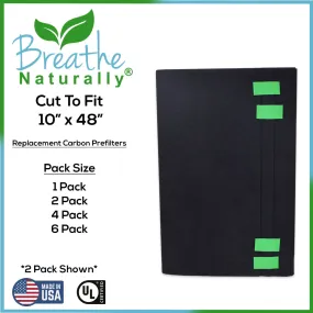 Universal Cut to Fit Replacement Carbon Pre-Filters - 10" x 48"