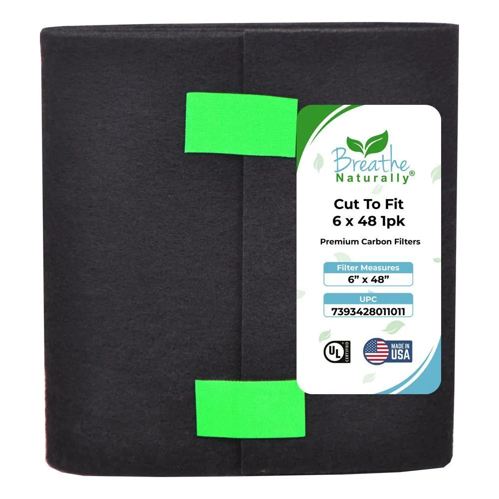 Universal Cut to Fit Replacement Carbon Pre-Filters - 6" x 48"