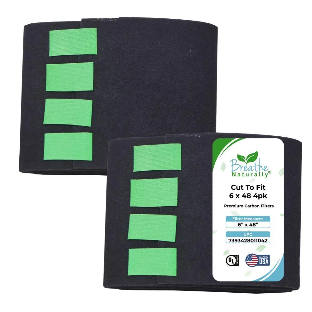 Universal Cut to Fit Replacement Carbon Pre-Filters - 6" x 48"