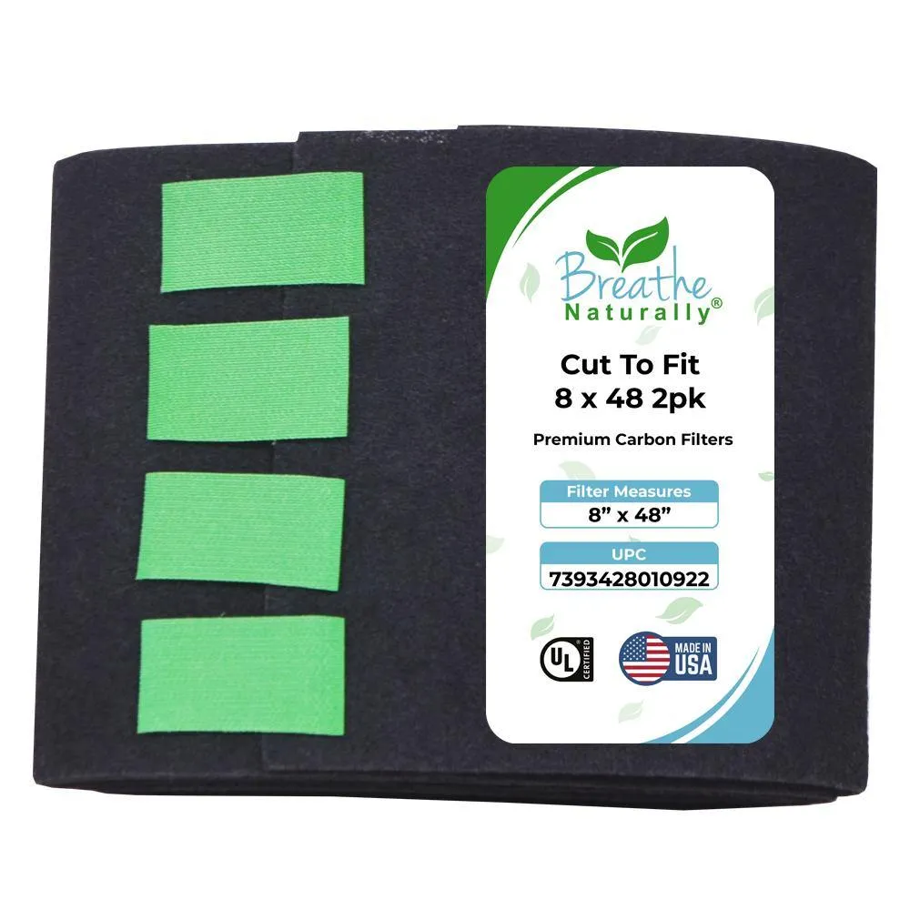Universal Cut to Fit Replacement Carbon Pre-Filters - 8" x 48"