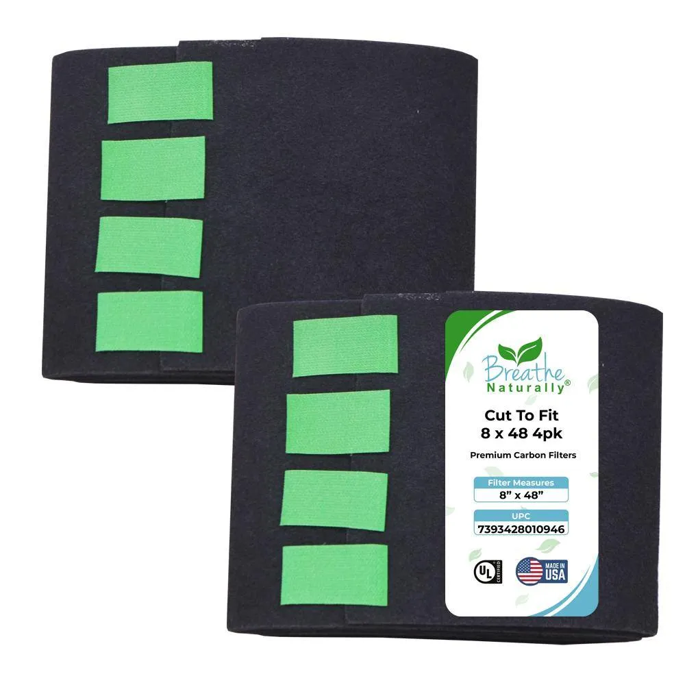 Universal Cut to Fit Replacement Carbon Pre-Filters - 8" x 48"