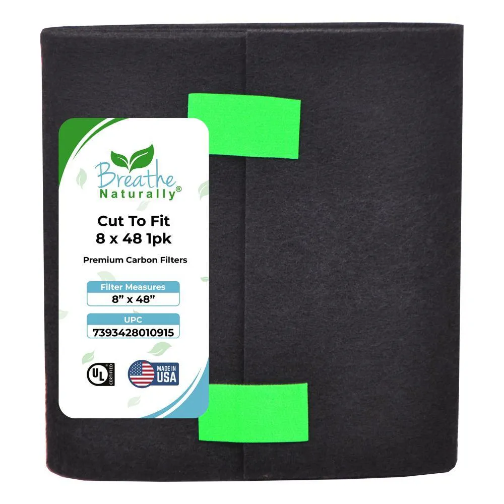 Universal Cut to Fit Replacement Carbon Pre-Filters - 8" x 48"
