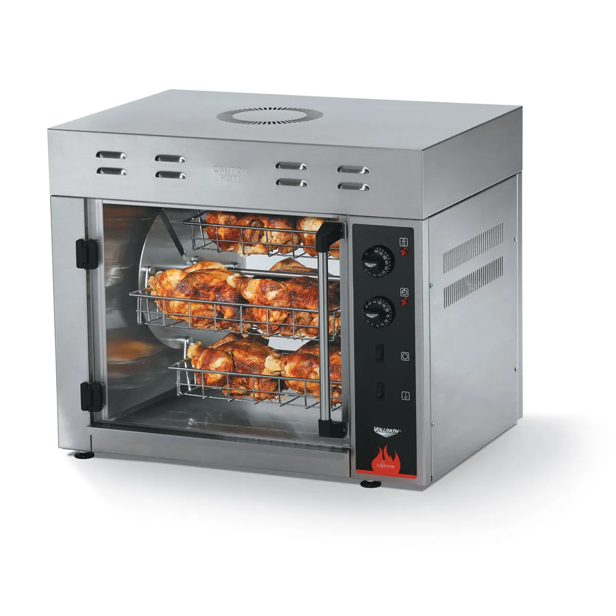 Vollrath 40704 8-Spit Countertop Rotisserie Oven