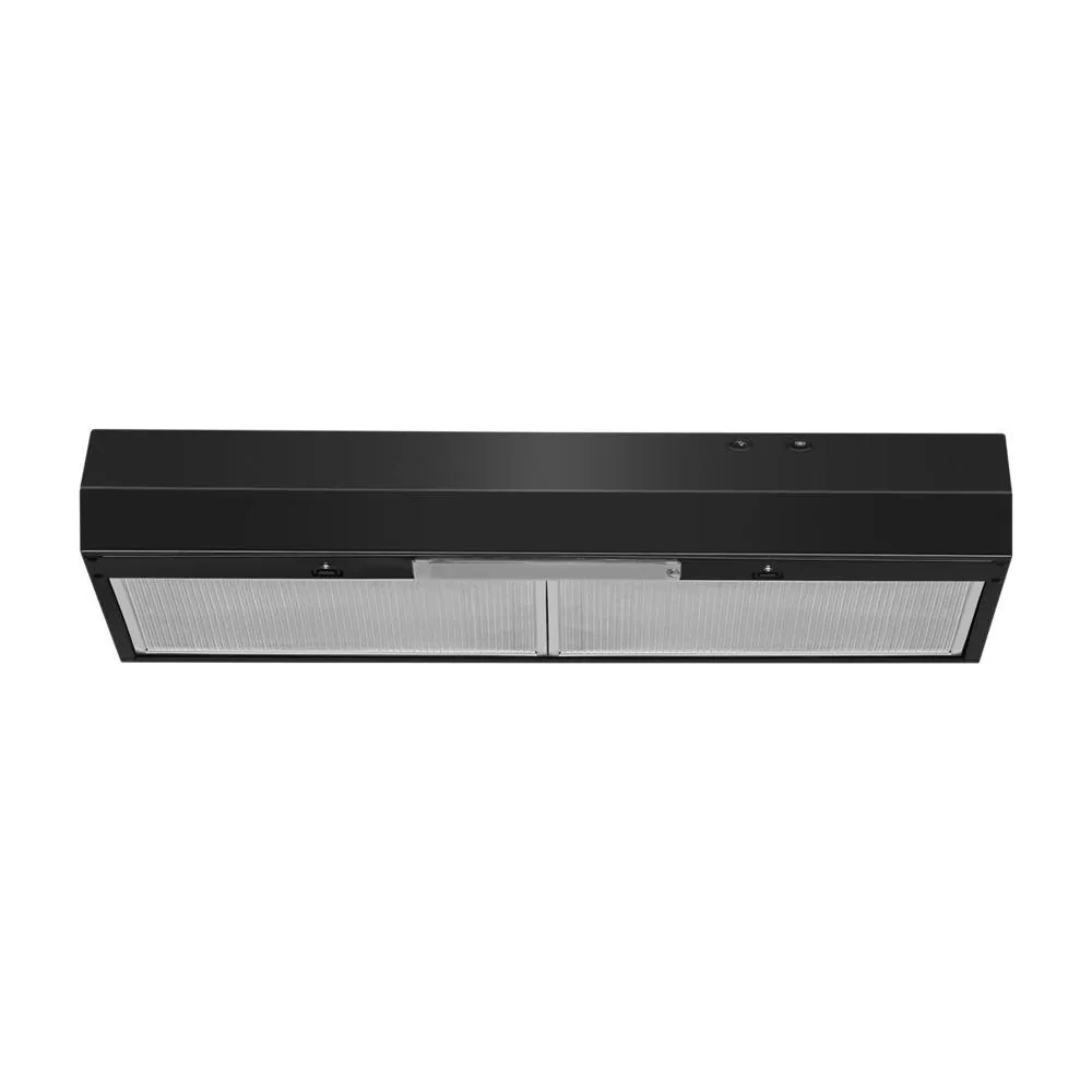Whirlpool WVU17UC0JB 30" Range Hood with Full-Width Grease Filters