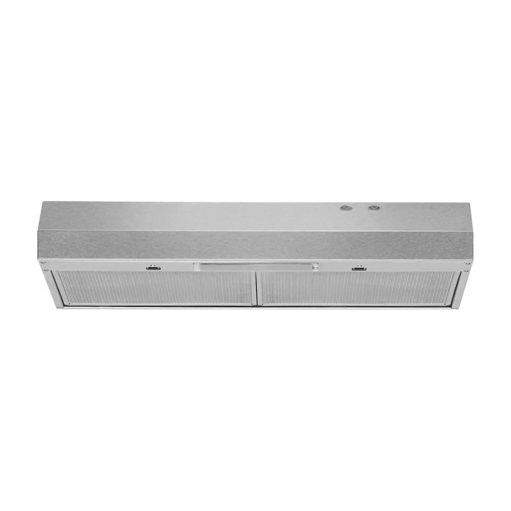 Whirlpool WVU17UC0JS 30" Range Hood with Full-Width Grease Filters