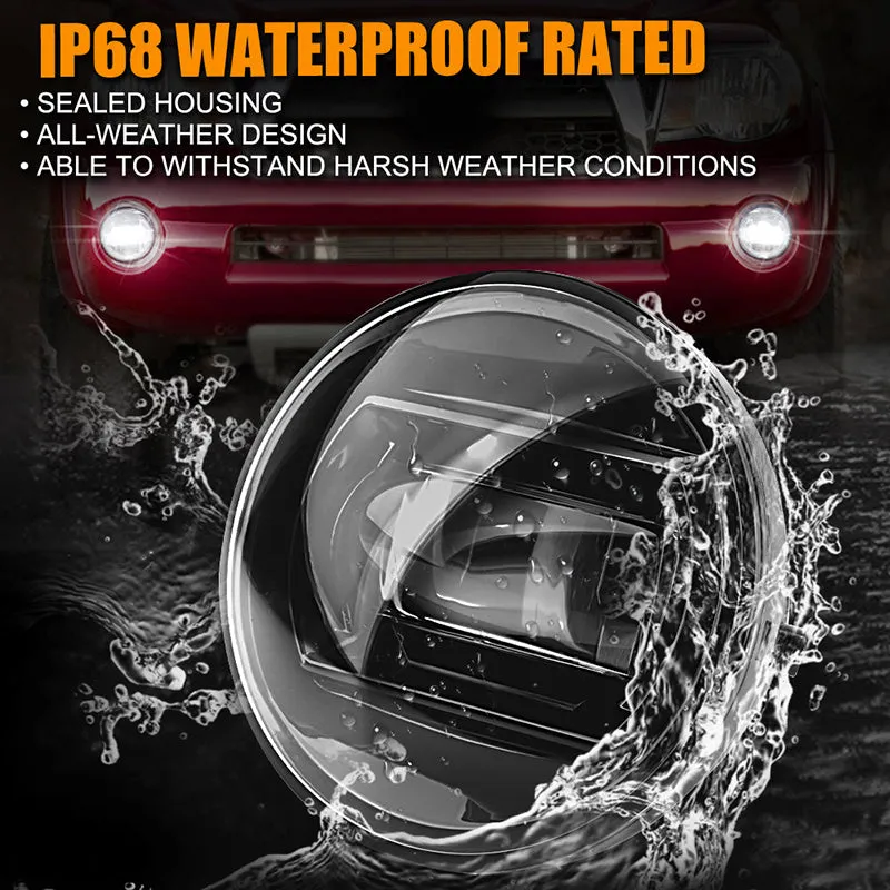 White/Yellow LED Fog Lights for 2005-2011 Toyota Tacoma