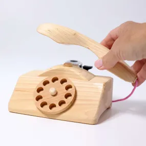 Wooden Telephone by Grimms