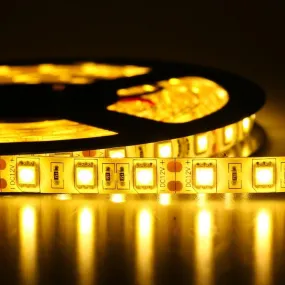 Yellow LED Strip 12V 5050 IP65 Waterproof 60LED/m 5 metre