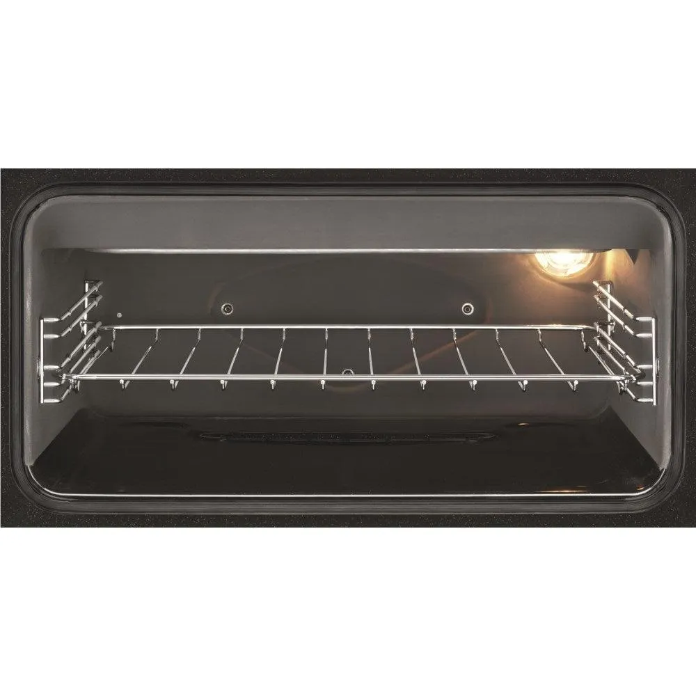Zanussi 60cm Freestanding Double Oven Cooker With Ceramic Hob - Stainless Steel | ZCV66250XA