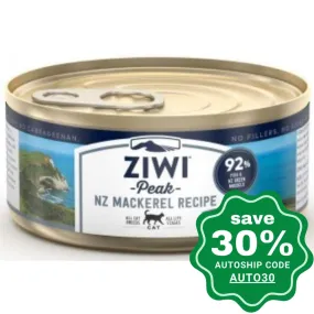 Ziwipeak - Moist MACKEREL Recipe Canned Cat Food - 85G (min. 24 cans)